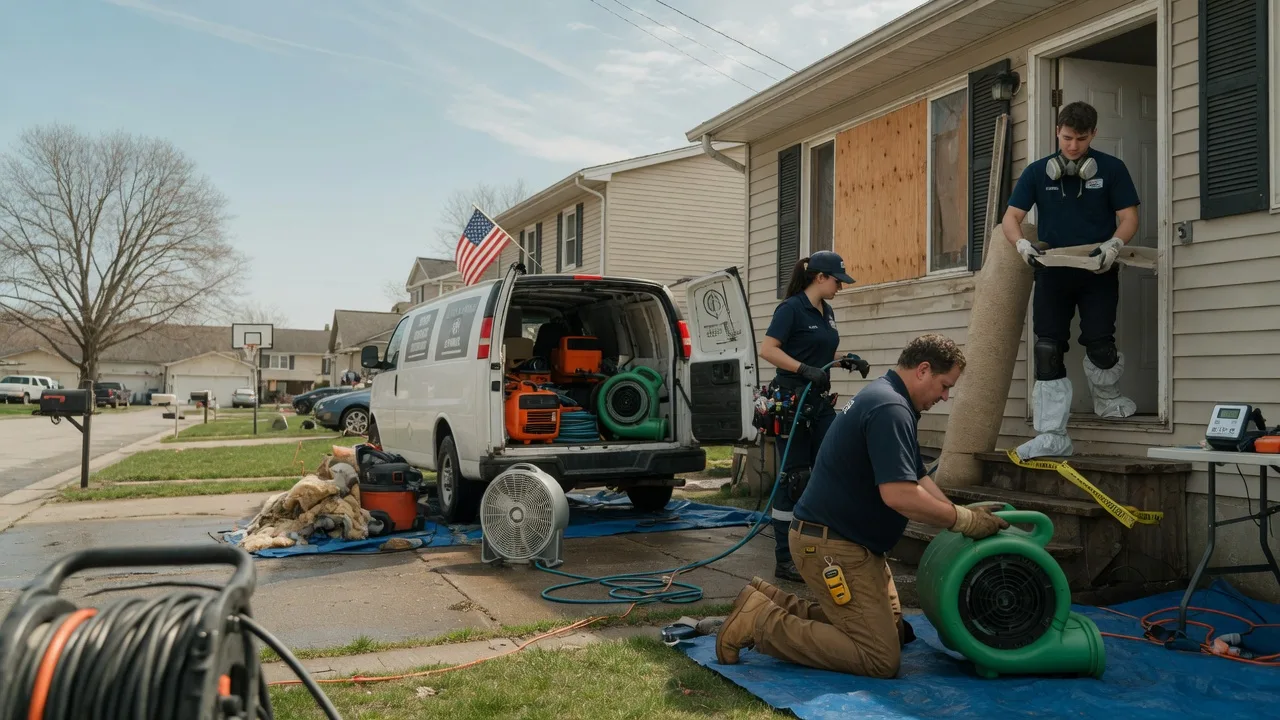 Water Damage Restoration in Livingston, WI near me